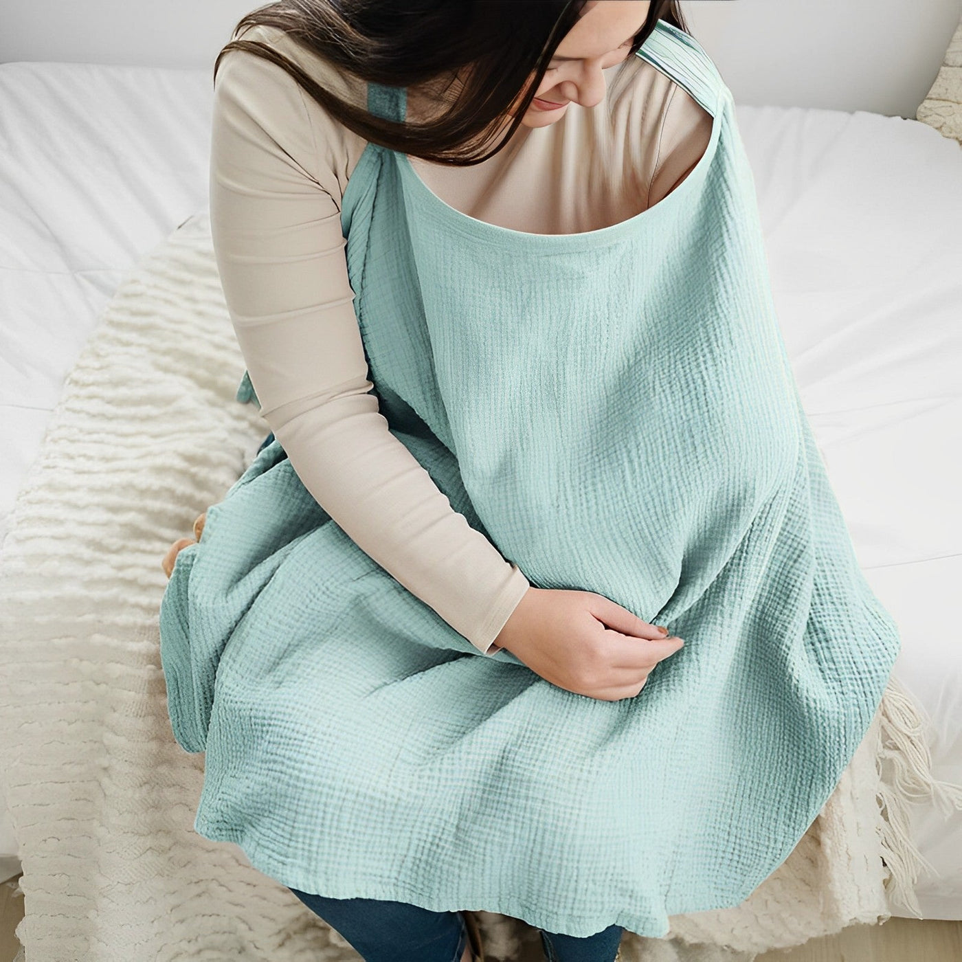 Comfortable Cotton Nursing Cover - Hamod Baby