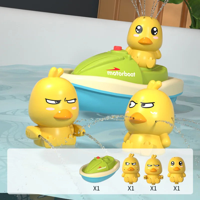 Cute Duck Baby Bath Toys - Hamod Baby