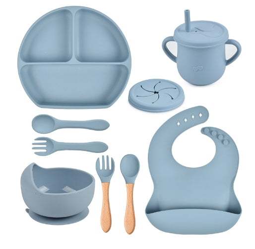 Silicone Children Tableware - 5 Pieces - Hamod Baby