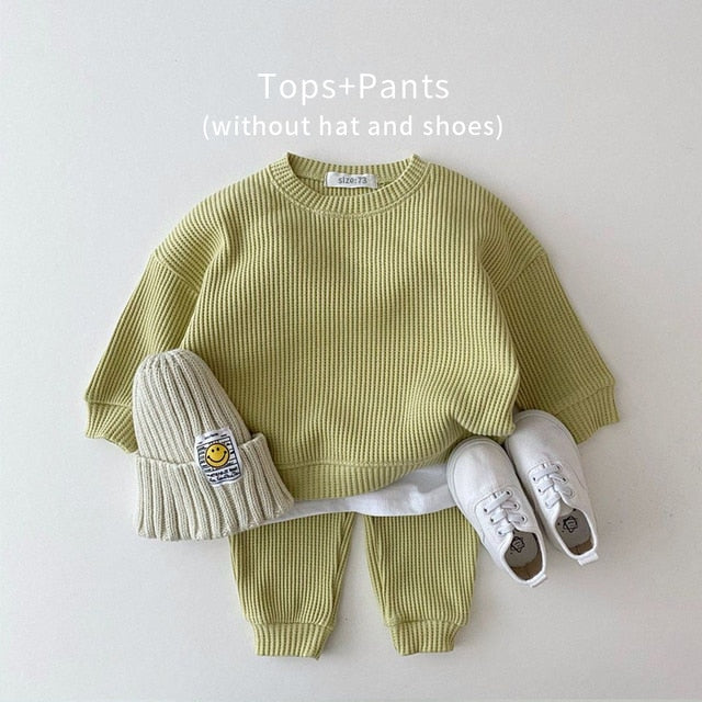 Baby Cotton Knitted Clothing Set - Hamod Baby