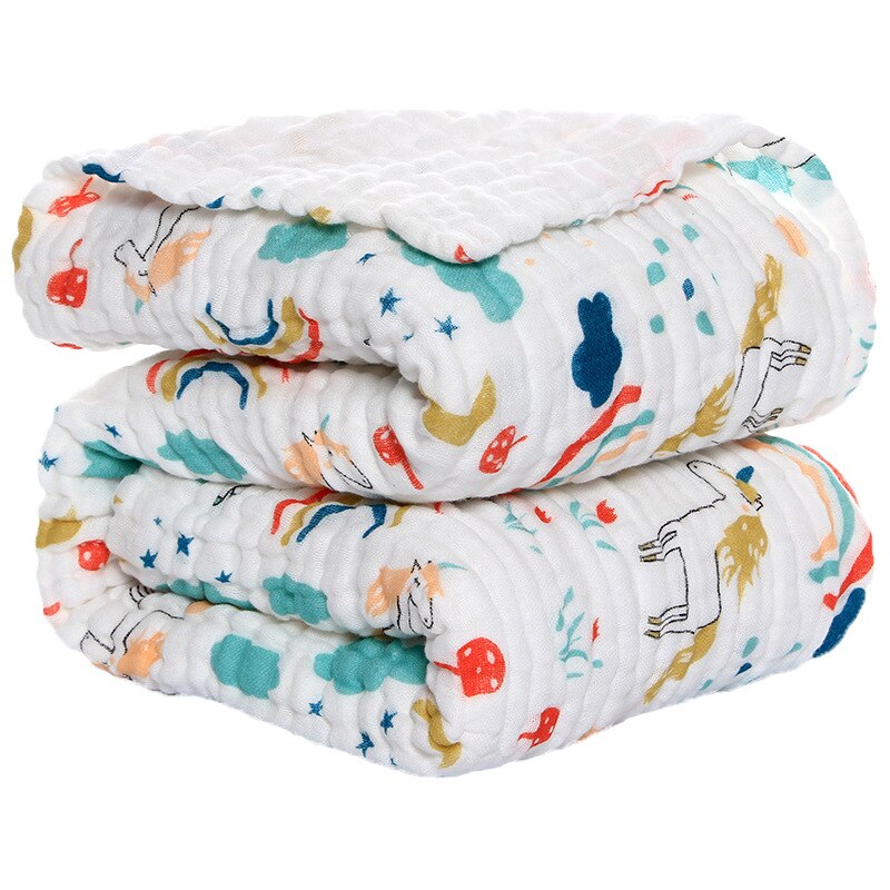Organic Baby Blanket Muslin Swaddles - Hamod Baby