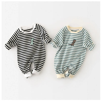 Newborn Baby Striped Rompers - Hamod Baby