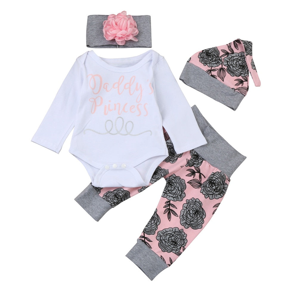 Daddy's Princess Newborn Clothes Set - Hamod Baby