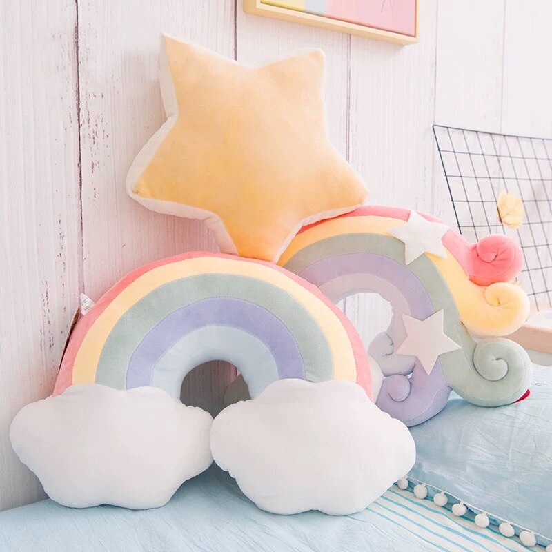 Candy Rainbow Pillow Cushion - Hamod Baby