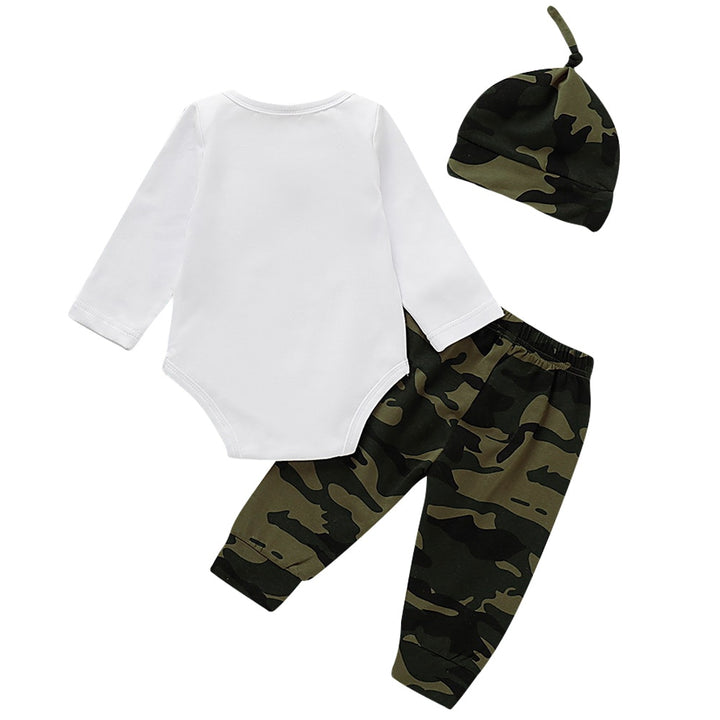 Newborn Baby Boy Clothing Set - 3 pieces - Hamod Baby