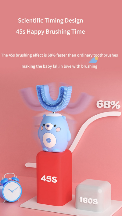 Kid's U-Shape Electric Toothbrush - Hamod Baby