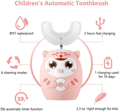 Kid's U-Shape Electric Toothbrush - Hamod Baby